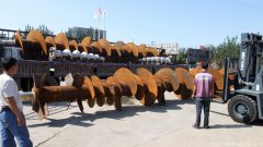 發(fā)貨中的蒸煮管軸